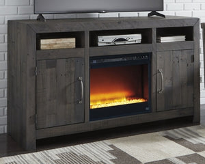 Mayflyn Large TV  Stand with Fireplace