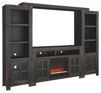 Gavelston Entertainment System with Fireplace Insert