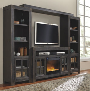 Gavelston Entertainment System with Fireplace Insert