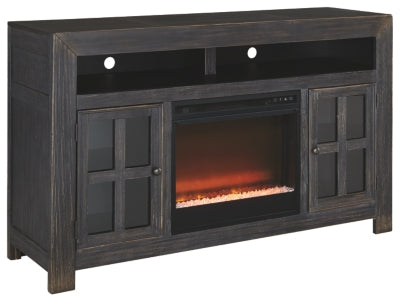 Gavelston 60 TV Stand with Electric Fireplace