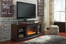 Load image into Gallery viewer, Chanceen 60 TV Stand with Electric Fireplace