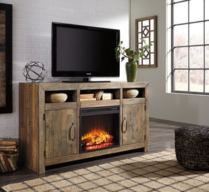 Sommerford 62 TV Stand with Electric Fireplace