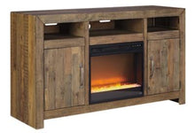 Load image into Gallery viewer, Sommerford 62 TV Stand with Electric Fireplace