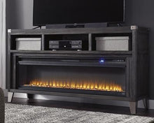 Load image into Gallery viewer, Todoe 65 TV Stand with Electric Fireplace